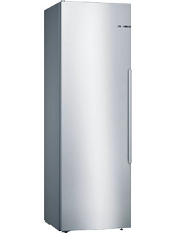 Bosch KSV36AIEP Ψυγείο Συντήρηση 346lt Full No Frost Υ186xΠ60xΒ65cm Inox
