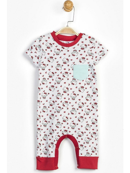 Φορμάκι βρεφικό κοντό μανίκι Hello Kitty HK12966
