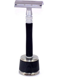 Feather DER-A Double Edge with Stand Ξυραφάκι Ασφαλείας
