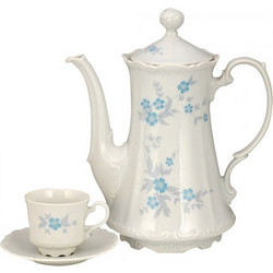 WM Collection Φλιτζάνια Ελληνικού Καφέ Πορσελάνης 75ml 9τμχ N2000/8341