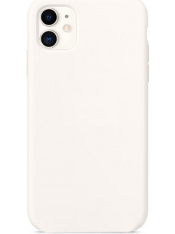 IPHONE 11 SILKY SOFT TOUCH RUBBER CASE WHITE 100.304