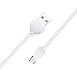 Awei Regular USB 2.0 to micro USB Cable Λευκό 1m (CL-61WHITE)