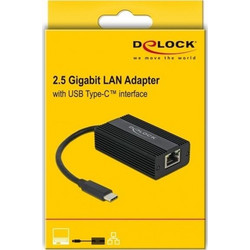 DeLOCK 65990 Ενσύρματος Ethernet USB-C Αντάπτορας Δικτύου 2.5Gbps