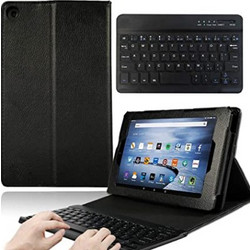 Fintie Keyboard θήκη συμβατή με ολα τα Fire HD 10 (Γενιάς 7th και 9th, 2017 και 2019 εκδόσεων) με bluetooth αποσπόμενο πληκτρολόγιο σε μαύρο