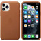 Apple Leather Case Saddle Brown (iPhone 11 Pro Max)