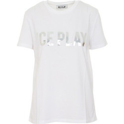 ICE PLAY W T-SHIRT - F026-P400-1101-WHT WHITE