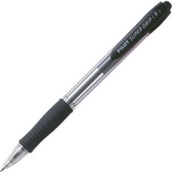 Pilot Super Grip Light Fine Στυλό Διαρκείας 0.7mm Μαύρο