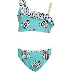 Tortue Παιδικό Μαγιό Bikini Set για Κορίτσι Γαλάζιο S0-033-211