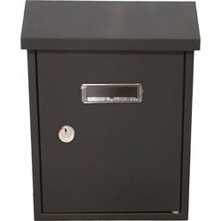 Γραμματοκιβώτιο Μεταλλικό 25.5x6x19.2cm μαύρο TX-528
