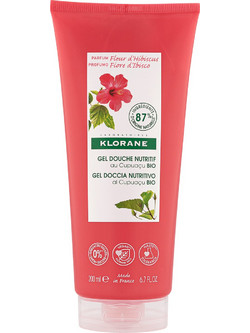 Klorane d'Hibiscus Nourishing Αφρόλουτρο σε Gel για Ξηρό Δέρμα 200ml