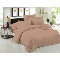 Le Blanc Σεντόνι Μονό Με Λάστιχο 100x200+35 TC144 Light Brown