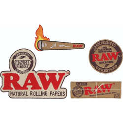 RAW Patches Κεντητά Σήματα - 4 τεμ