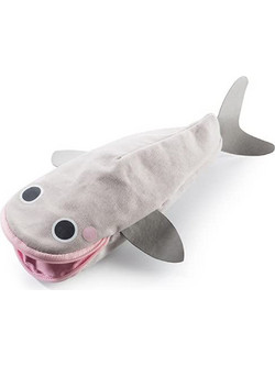 Donkey Hello Whale Κασετίνα Γκρι