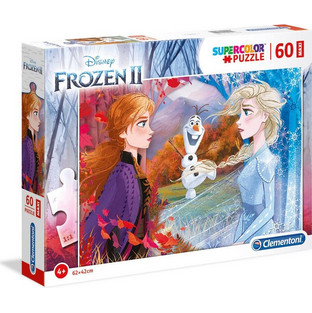 Παιδικό Puzzle Clementoni Super Color Maxi Disney Frozen 60 Κομμάτια