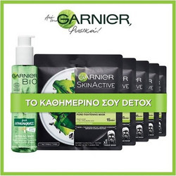 Garnier Set Daily Detox Routine