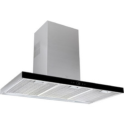 Teka DLH 786 T Απορροφητήρας Καμινάδα-Τζάκι 70cm Inox Μαύρος