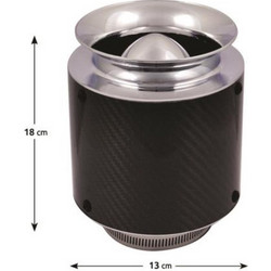 Φιλτροχοάνη Εισαγωγής Αέρα 130x175x70mm Simota Carbon Fiber Filter 1τμχ