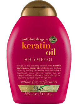OGX Keratin Oil Σαμπουάν & Conditioner Κερατίνης για Ψαλίδα για Ξηρά & Ταλαιπωρημένα Μαλλιά 385ml