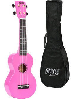 Mahalo Rainbow Series MR1-PK Soprano Pink