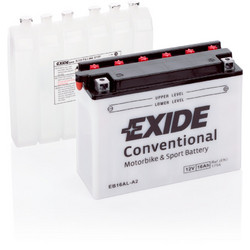 Exide Μπαταρία Μοτοσυκλέτας EB16AL-A2 175A 16Ah