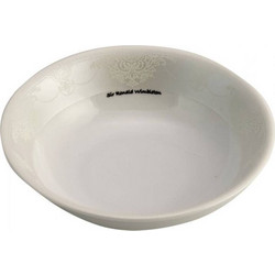 ΜΠΟΛ ΠΑΓΩΤΟΥ WM COLLECTION ADELLE ΠΟΡΣΕΛΑΝΗ ΛΕΥΚΟ 14CM