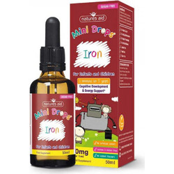 Natures Aid Iron Mini Drops 50ml