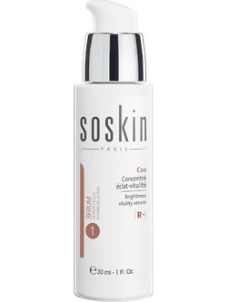 Soskin Hydraglow C20 Brightness Vitality Ενυδατικό Serum Προσώπου για Λάμψη με Βιταμίνη C 30ml