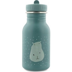 Trixie Mr. Hippo Παιδικό Μπουκάλι Θερμός Ανοξείδωτο BPA Free Πετρόλ 350ml