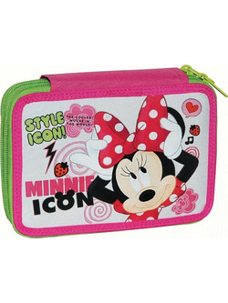 Gim Minnie Κασετίνα Γεμάτη με 2 Θήκες Πολύχρωμη 340-58100