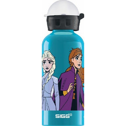 Sigg DIsney Frozen Elsa & Anna Παιδικό Μπουκάλι Αλουμινίου BPA Free Μπλε 400ml