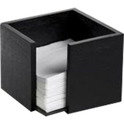 Χαρτοπετσετοθήκη Bamboo Μαύρη 13 5x13 5x10cm Leone c375688