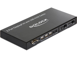 DeLOCK KVM Switch 11367 DisplayPort With USB 2.0 and Audio