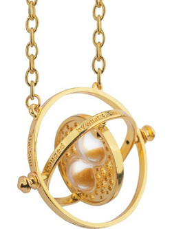 Cinereplicas Harry Potter Time Turner Κολιέ Επιχρυσωμένο Χρυσό CR3007