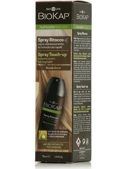 Biosline BioKap Nutricolor Touch Up Blonde Spray Βαφής Μαλλιών 75ml