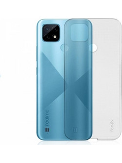 Fonex Tpu Case 0.2mm Realme C21 Backcover - (INV1565T)