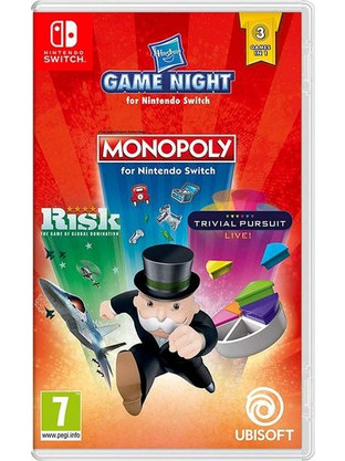 Monopoly & Risk & Trivial Pursuit Nintendo Switch