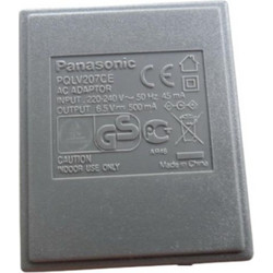 AC Adapter Panasonic PQLV207CE, 6,5V, 500mA