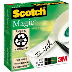 Κολλητική Ταινία Αόρατη Magic 3M Scotch 19mmx33m