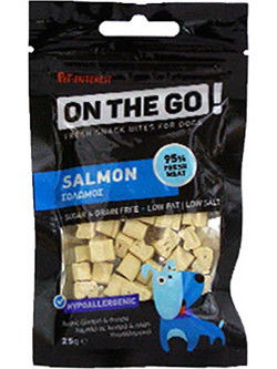 Pet Interest On The Go! Hypoallergenic Grain Free & Low Fat with Salmon 25gr
