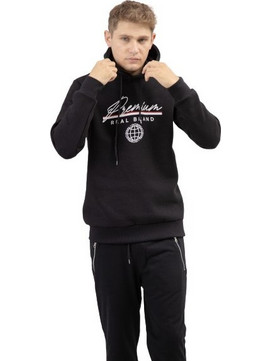 Vortex Ανδρικό Φούτερ 07-539 Black