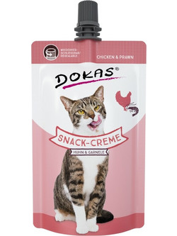 Dokas Snack Cream Chicken & Prawns 90gr