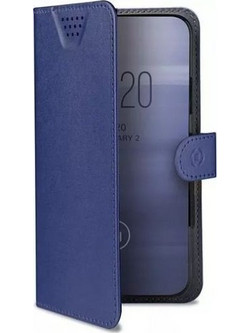 CELLY UNIVERSAL BOOK CASE - WALLY UNICA L (UP TO 4.5") - BLUE