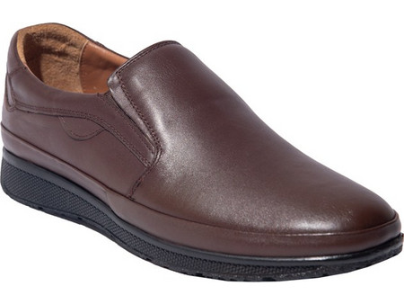 Safe Step-Ανδρικά casual Δερμάτινα-704-ΚΑΦΕ