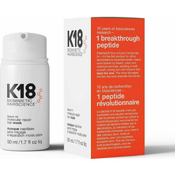 K18 Leave-in Molecular Repair Μάσκα Μαλλιών για Επανόρθωση για Ταλαιπωρημένα Μαλλιά 50ml