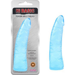 Chisa Novelties Teaser Jelly Ρεαλιστικό Dildo με Βεντούζα & Όρχεις 18.6cm Μπλε