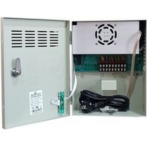 POWERTECH τροφοδοτικό CP1209-20A-B για CCTV-Alarm, DC12V 20A, 9 κανάλια