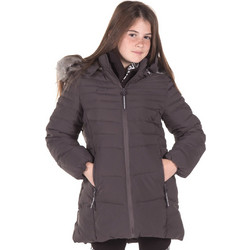District75 Παιδικό Μπουφάν Χειμωνιάτικο Puffer Ανθρακί 221KGJA-195-073