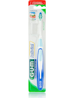 Gum Activital 585 Ultra Compact Soft Οδοντόβουρτσα Μπλε