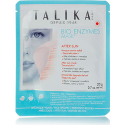 Talika Bio Enzymes After Sun Sheet Μάσκα Προσώπου για Ενυδάτωση με Υαλουρονικό & Κολλαγόνο 20gr