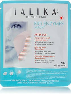 Talika Bio Enzymes After Sun Sheet Μάσκα Προσώπου για Ενυδάτωση με Υαλουρονικό & Κολλαγόνο 20gr
